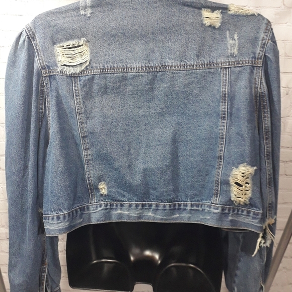 New blue jeans Jacket - Picture 3 of 4